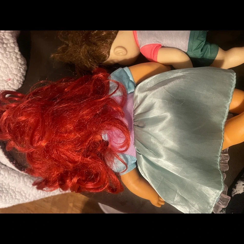 Disney Princess Ariel baby & baby alive soft body
